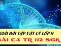 Giải bài C4 trang 112 sách giáo khoa vật lý lớp 9