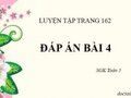 Bài 4 trang 162 SGK Toán 5 