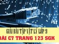 Giải lý lớp 9: Đáp án bài C7 trang 123 SGK vật lý 