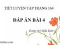 Giải bài 4 tiết luyện tập trang 165 SGK Toán 5