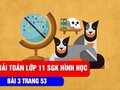 Đáp án bài 3 trang 53 sách giáo khoa hình học lớp 11