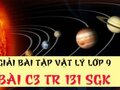 Đáp án bài C3 trang 131 sách giáo khoa vật lý 9