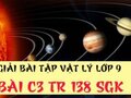 Đáp án bài C3 trang 138 sách giáo khoa vật lý 9