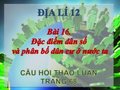 Hướng dẫn trả lời câu hỏi thảo luận trang 68 SGK Địa lí 12