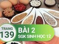 Giải sinh lớp 12: Đáp án bài 2 trang 139 SGK sinh học