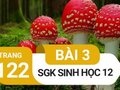 Giải sinh lớp 12: Đáp án bài 3 trang 122 SGK sinh học