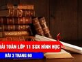 Đáp án bài 3 trang 60 sách giáo khoa hình học lớp 11