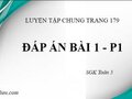 Giải bài 1 trang 179 SGK Toán 5 tiết luyện tập chung phần 1