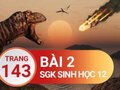 Giải bài 2 trang 143 sách giáo khoa sinh học lớp 12