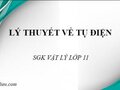 Giải vật lý lớp 11: Lý thuyết về tụ điện