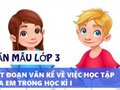 Viết đoạn văn kể về việc học tập của em trong học kì I