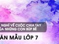Cảm nghĩ về Cuộc chia tay của những con búp bê