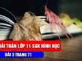Giải bài 3 trang 71 sách giáo khoa hình học lớp 11