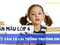 Tả cái trống trường em
