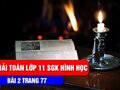 Giải toán lớp 11: Đáp án bài 2 trang 77 SGK hình học