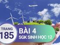 Giải sinh lớp 12: Đáp án bài 4 trang 185 SGK sinh học