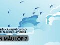 Cảm nghĩ về bài ca dao Người ta đi cấy lấy công