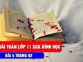 Bài 4 trang 92 SGK Hình học 11
