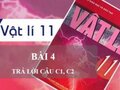 Trả lời câu hỏi C1, C2, C3 trong bài 4 SGK Vật Lý 11