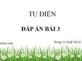 Giải Vật lý lớp 11: Đáp án bài 3 trang 33 SGK vật lý