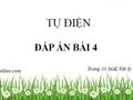 Giải Vật lý lớp 11: Đáp án bài 4 trang 33 SGK vật lý