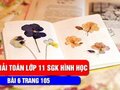 Giải toán lớp 11: Đáp án bài 6 trang 105 SGK hình học