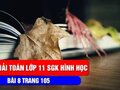 Đáp án bài 8 trang 105 sách giáo khoa hình học lớp 11