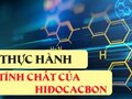 Báo cáo thực hành: Tính chất của Hiđrocacbon