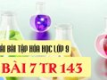 Bài 7 trang 143 SGK Hóa học 9