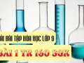 Giải hóa lớp 9: Đáp án bài 1 trang 160 SGK hóa lớp 9