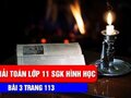 Bài 3 trang 113 SGK hình học lớp 11