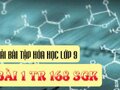 Giải bài 1 trang 168 sách giáo khoa hóa lớp 9