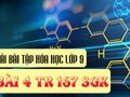 Giải hóa lớp 9: Đáp án bài 4 trang 167 SGK hóa lớp 9
