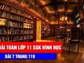 Đáp án bài 7 trang 120 sách giáo khoa hình học lớp 11