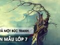 Miêu tả một bức tranh - Văn mẫu 7