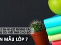 Thay mặt En-ri-cô trong tác phẩm Mẹ tôi viết thư cho Bố - Văn mẫu 7