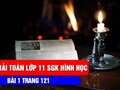 Hướng dẫn giải bài 1 trang 121 SGK hình học lớp 11