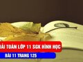 Lời giải bài 11 trang 125 SGK toán hình học lớp 11