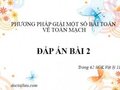Giải bài 2 trang 62 sách giáo khoa vật lý 11