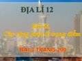 Hướng dẫn giải bài 3 trang 200 SGK Địa lí 12