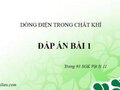 Bài 1 trang 93 SGK Vật lí 11