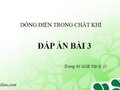 Đáp án bài 3 trang 93 SGK Vật lý 11