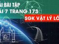 Bài 7 trang 173 sgk Vật lí 10