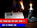 Giải bài 10 trang 180 sách giáo khoa đại số và giải tích lớp 11