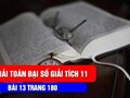 Lời giải bài 13 trang 180 SGK toán đại số và giải tích lớp 11
