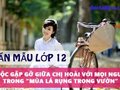 Phân tích cuộc gặp gỡ giữa chị Hoài với mọi người trong Mùa lá rụng trong vườn
