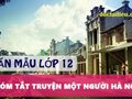 Tóm tắt truyện Một người Hà Nội - Văn mẫu lớp 12