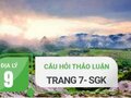 Đáp án câu hỏi thảo luận trang 7 sgk địa lý lớp 9