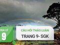 Đáp án câu hỏi thảo luận trang 9 sgk địa lý lớp 9