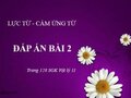 Giải bài 2 trang 128 sách giáo khoa Vật lí 11